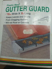 Maille de protection gouttière Centurion 6mx16cm + 15 chevilles neuve en boîte. Voir photos. Poste rapide