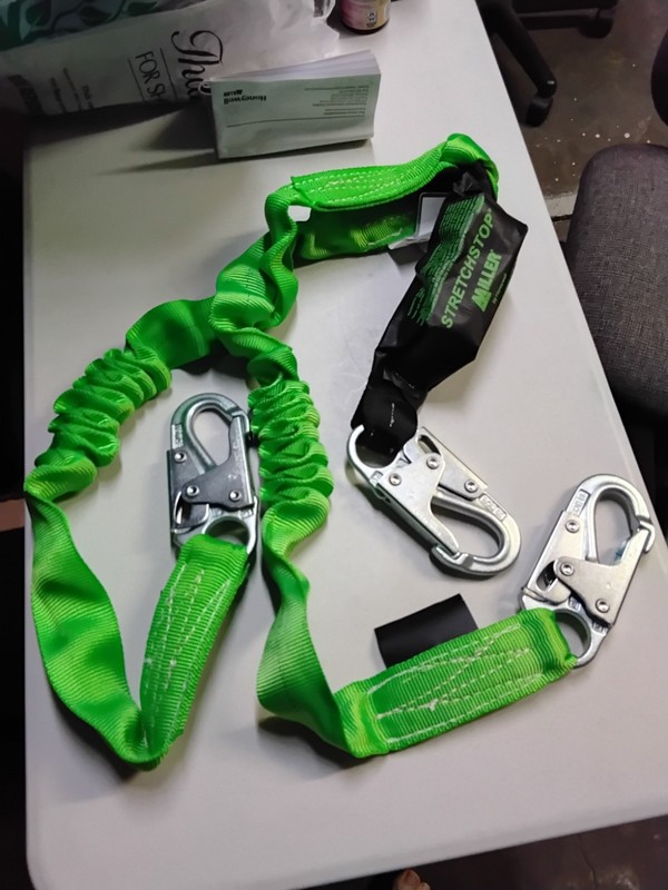 MILLER Stretchstop Sofstop Lanyard Energy Absorber 879SS-Z7/6FTGN - new