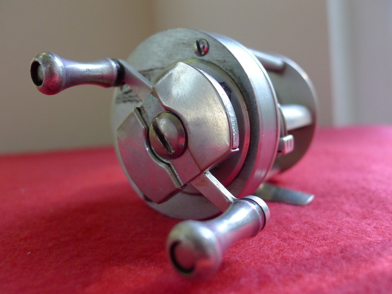 Vintage Langley Lakecast Fishing Casting Reel Model 350 With rare Add on Drag