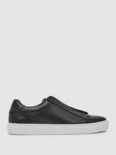 Image of Reiss Mens Low-tops Trainers in Black