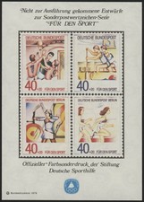 Sporthilfe Sonderdruck I 1979: Handball Rudern Bogenschie&szlig;en / Hochformat