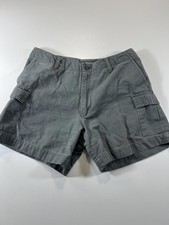 Vintage Levi s Men's Gray Cargo Shorts Size 33