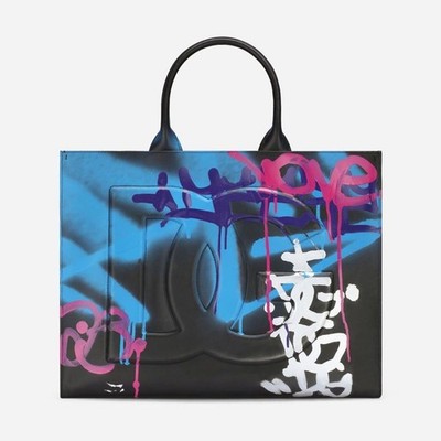 DG Dolce & Gabbana DG Leather Tote Bag - medium w/ card of authenticity 