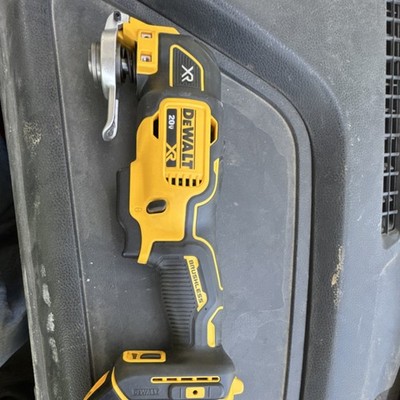 DEWALT XR 20V Lithium-Ion Brushless Oscillating Tool Battery Powered Yellow