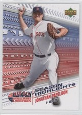 2007 World Series Champions Box Set Season Highlights Jonathan Papelbon #SH2 1s8