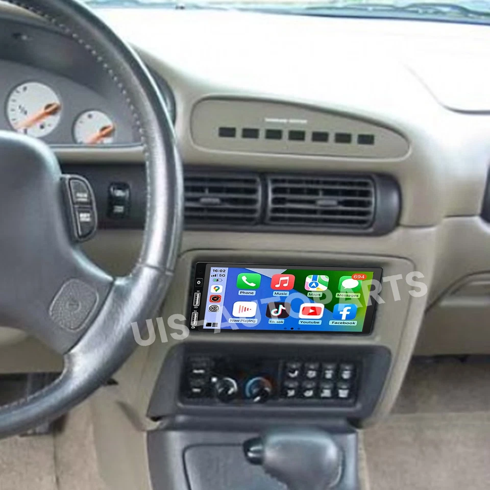 Para Dodge Intrepid 1993-1997 Android 13 Apple CarPlay Coche Radio Estéreo GPS Navegación Foto 4 de 4