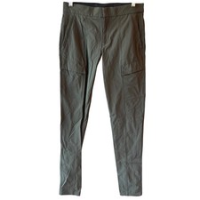 Athleta Trekkie Jogger Olive Grove Stretch Nylon Pant Size 6 See note on size 