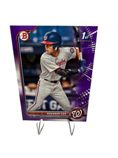 Brenner Cox 2022 Bowman Draft 1st Paper Purple /250 #BD-196 Nationals