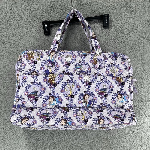 Vera Bradley Disney Belle Floral Weekender Travel Bag Lumiere Chip Cogsworth #1 - Bild 3 von 11