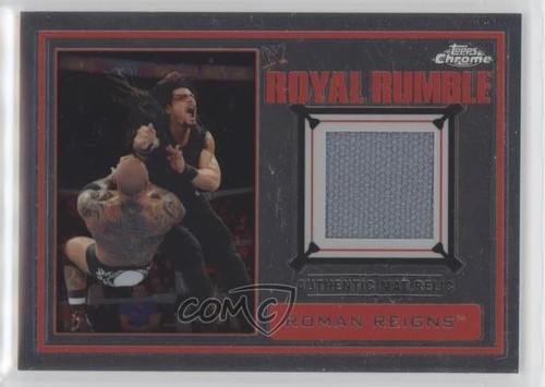 2014 Topps Chrome WWE Royal Rumble Mat Relics Roman Reigns | eBay
