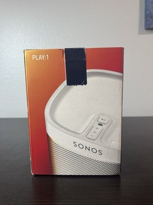 Sonos Play 1 Wireless Smart Speaker First Generation White Unit - New Open Box 