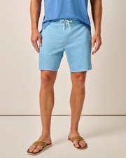 johnnie-O The Half Elastic 7" Surf Shorts Maliblu Size M MC-7821346