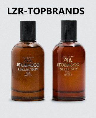 Zara TOBACCO COLLECTION Rich/Warm/Addictive/Intense/Dark/Ex EDT 2X 100ML Herren