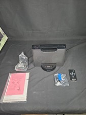 Sony RDP-M5IP Black iPod and iPhone Dock-W/Charger Cord-TESTED WORKS