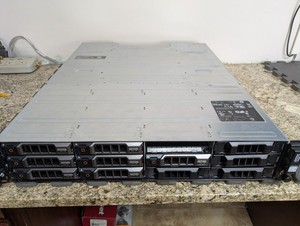 Dell PowerVault MD1200 2x Controller 0U648K 2x PS 0GV5NH w/ 7x Caddies No HDDs