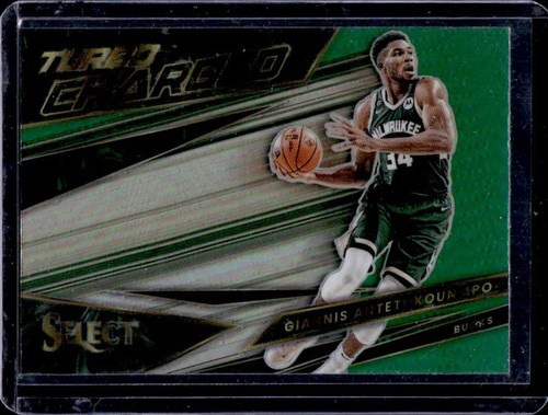 2022-23 Select Giannis Antetokounmpo Turbocharged Green Prizms #10