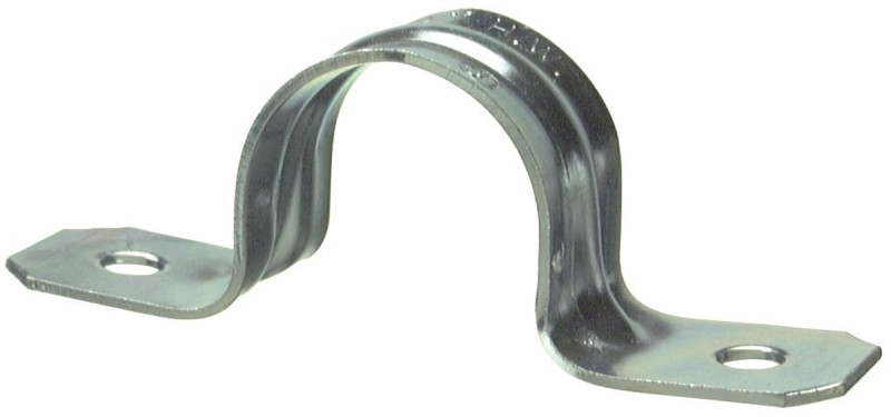 Halex 26122 3/4" Steel Two Hole Strap 10 Count
