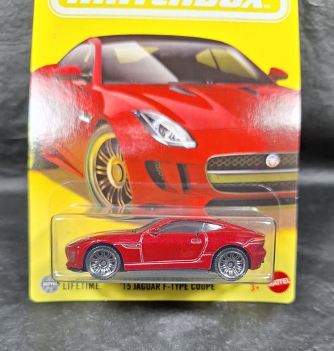 2025 MATCHBOX ’15 JAGUAR F-TYPE COUPE 02/05 RED WALMART EXCLUSIVE FREE SHIPPING - Picture 2 of 5