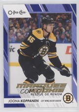 2023-24 O-Pee-Chee Marquee Rookie Blue Border Joona Koppanen #552 6oa