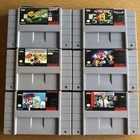 SNES Super Nintendo Game lot - 6 games - Tested: Frogger, Ms Pac-Man, Tetris 2 +