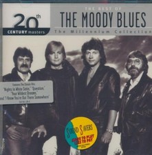 The Moody Blues: The Best Of: The Millennium Collection  Hype Sticker CD SEALED