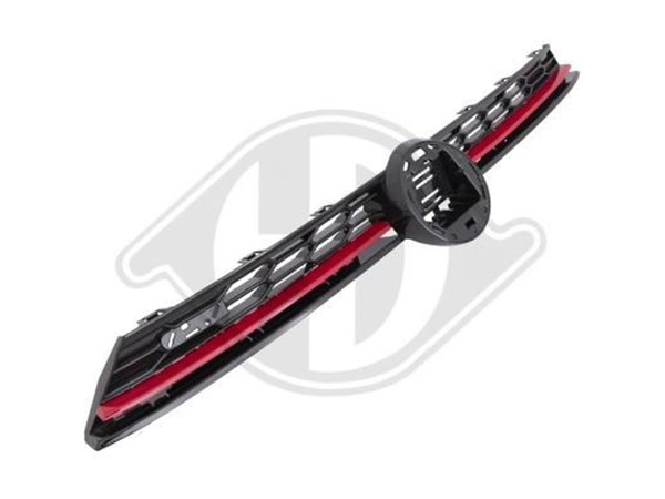 StoßStangengitter Mitte Gti Optik FüR Vw Polo 2017-2021-image