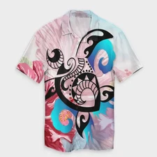 Turtle Polynesian Hawaiian Shirt Unisex Adult Hw6840