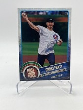 2015 TOPPS CHRIS PRATT FIRST PITCH #FP-17