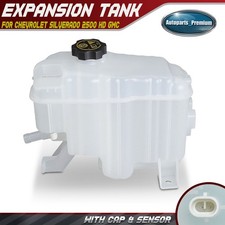 Expansion Tank w/ Cap & Sensor for Chevy Silverado 2500 HD GMC Sierra 2500 HD