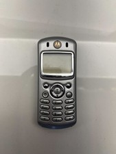 Vintage Motorola C333 Cell Phone Silver NOT WORKING