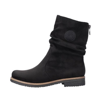 Rieker Damen Stiefel Schwarz 73560-00 Stiefeletten Boots Winterstiefel Neu