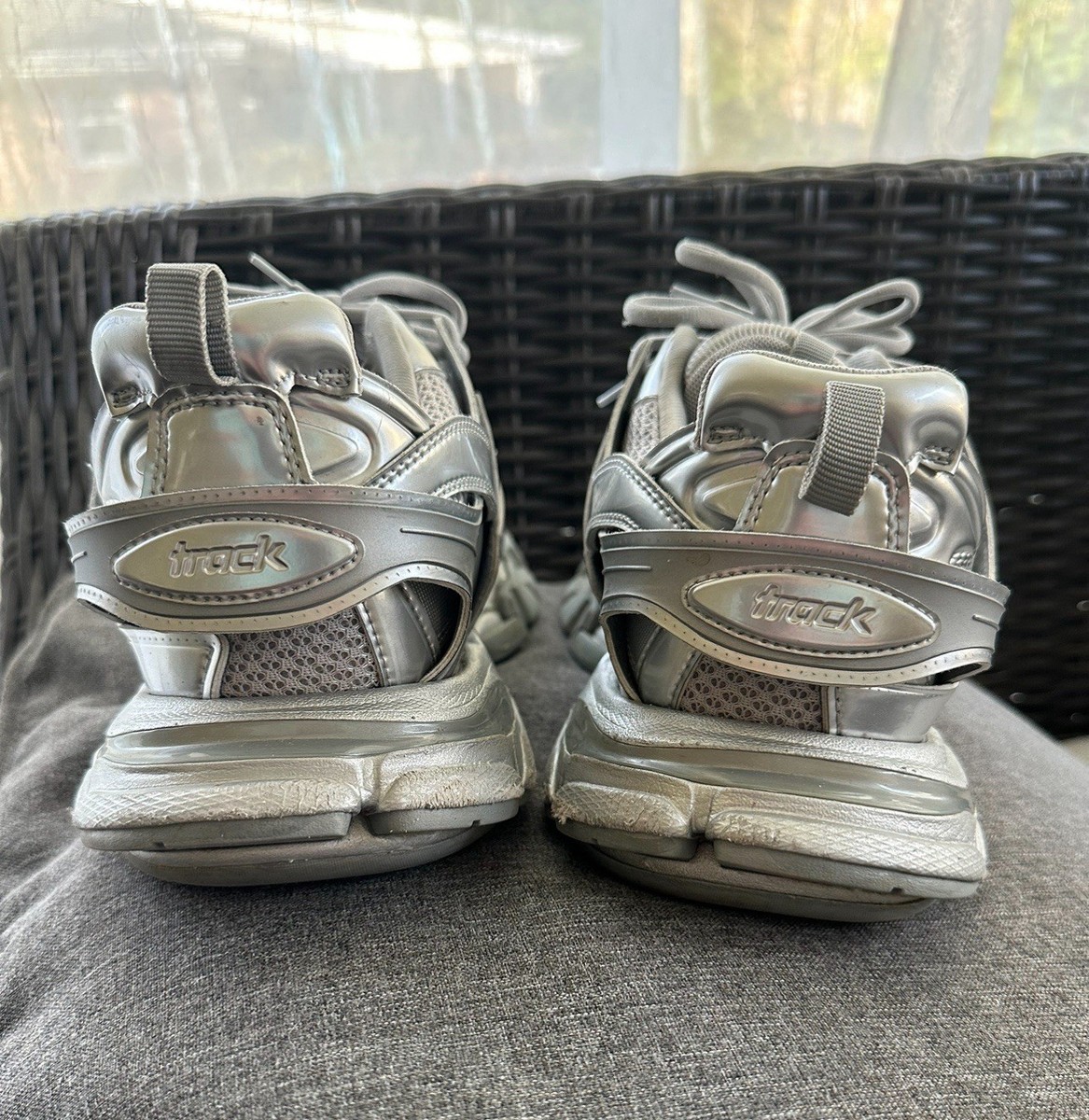 Balenciaga Track Silver Size 44 Equals Size 11 Us $500.00 Obo | eBay