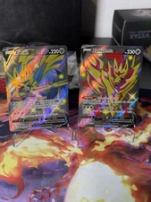 Pokemon TCG Zacian V And Zamazenta V  SWSH292 And SWSH293 Promos Near Mint