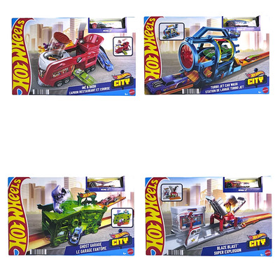 Hot Wheels Spielzeug Set Mattel Action Auto City Explosion Zubehör Geschenk OVP