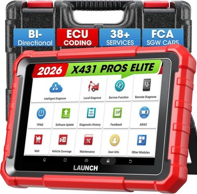 LAUNCH X431 PROS Elite Bidirectional Scanner ECU Coding CANFD DoIP