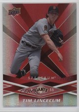 2009 Upper Deck Spectrum Red 211/250 Tim Lincecum #82 0b0