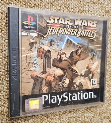 Star Wars Episode 1 Jedi Power Battles PS1 Playstation 1 PAL SW Spiel Game