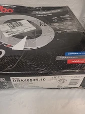 One DBA 4000 Series Rotor T3 Slotted DBA4654S-10 