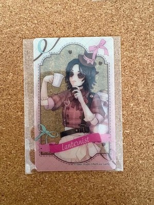 Identity V Character CAFE Clear Card Gentoushi