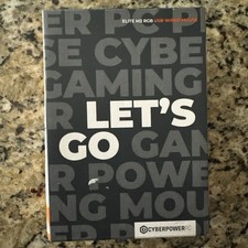 NEW CyberpowerPC M2 Elite Gaming Mouse RGB 6 Color 6 Button SEALED BOX