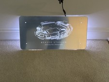 Beaver Stadium LED Reflective Sign Penn State Nittany Lions Football 16x8in