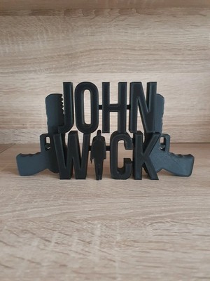 John Wick Logo Display 