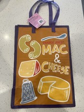 Trader Joe's Reusable Tote Bag Comfort Food Shopper Mac Cheese Peanut Butter