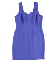 bar III Womens Solid Sheath Bodycon Dress