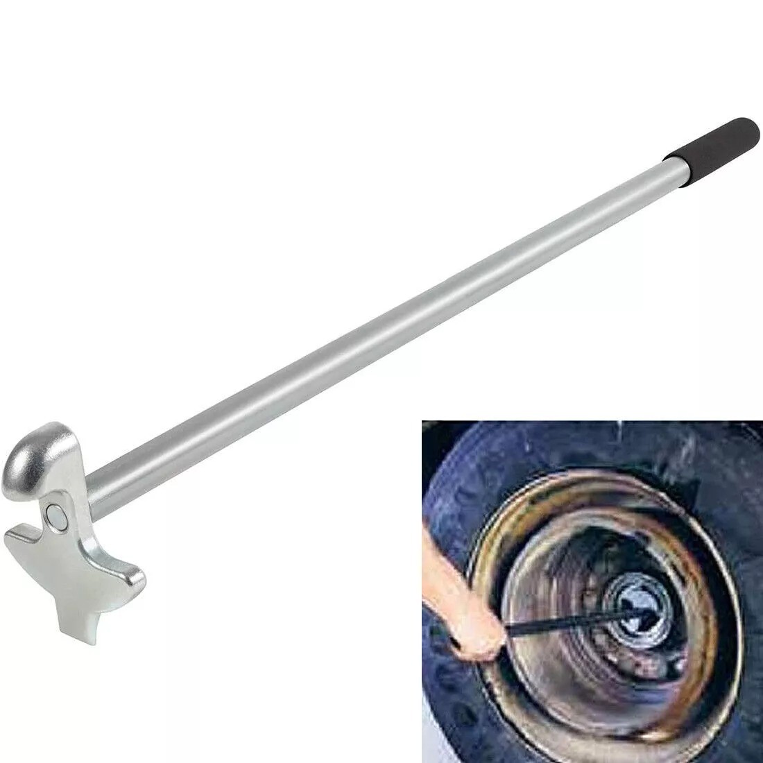 Trailer & Truck Steering Axles Tool 5085 Hub Oil Seal Puller Remover 28" Long