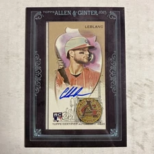 2023 Allen & Ginter Mini Charles Leblanc ROOKIE Auto 7/25 AD