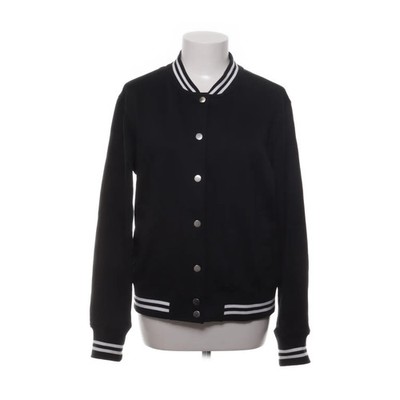 Urban Classics, Collegejacke, Damen, Größe: XL/XXL, Schwarz/Weiß #Qhd