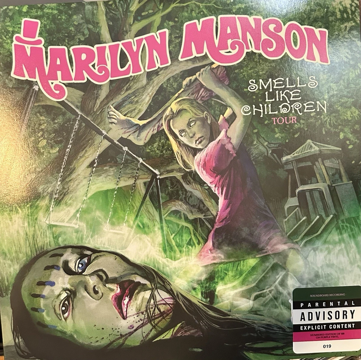 Marilyn Manson - Smells Like Children Tour - 2LP Colored Vinyl SB - New Not Seal