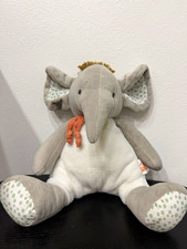   Doudou et Compagnie Paris Couleurs Savane Grey Elephant Plush Toy