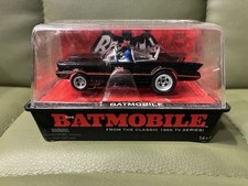 AW Auto World HO Batmobile Slot Car Racer 1966 TV Series 4gear 00185 Black